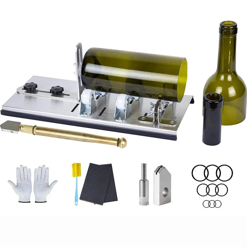 

Glass Cutter Professional for Bottle Cutting Glass Bottle-Cutter DIY Cut Tool Machine Wine Beer Glass Craft Recycle Cutter Tool