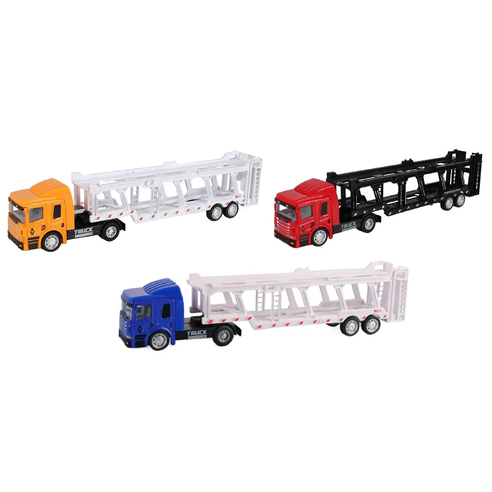 

Tow Truck Toy Educational Flatbed Truck Trailer for Tabletop Decor Kids Boys