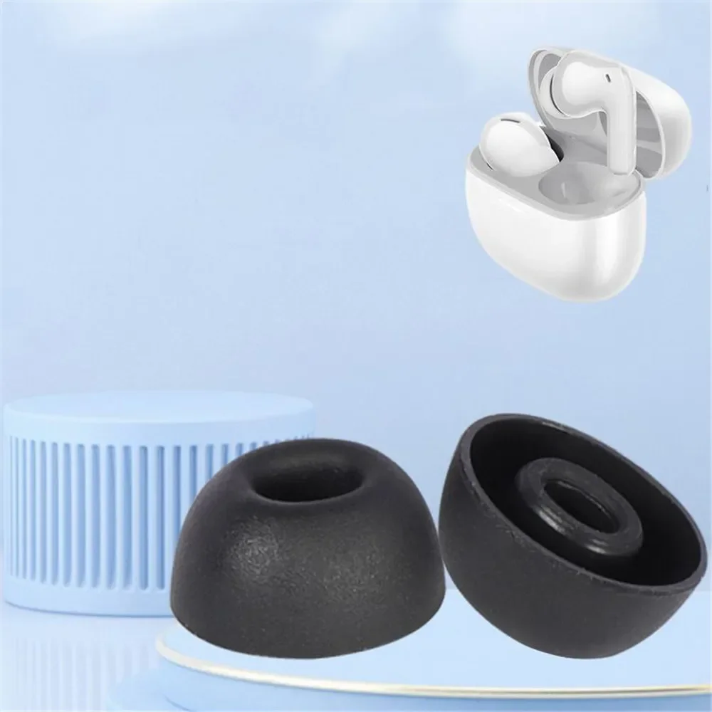 6pcs Silicone Earbuds Tips for Xiaomi Redmi Buds 5 Pro Earplugs Replacement Earphone Kits Eartips Eargels Accessories Repair