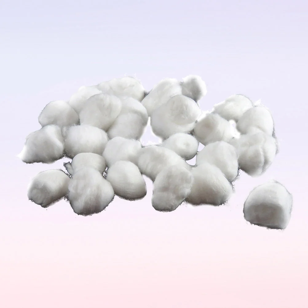 400 Pcs Cotton Balls for Cosmetics Salon Oversized Fluffy Makeup Facial Cleansing Soft