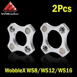 2/3/4PCS WobbleX WS8 / WS12 / WS16 Custom NF Coupling For HevORT 3D Printer Z-axis T8 / SFU1204 / SFU1604 Ball Screw Hot Bed
