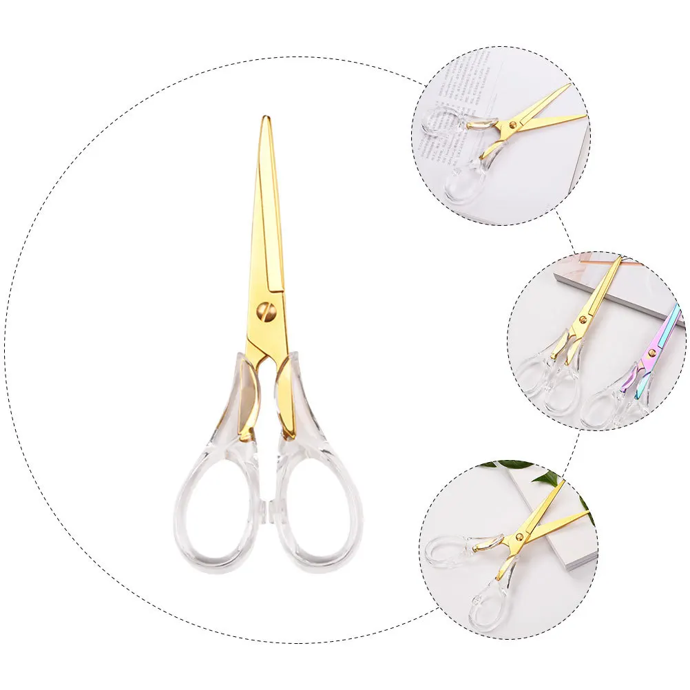 

1Pcs Stainless Steel Sewing Scissor Sharp Non Slip Tailor Scissor for Thread Cutting Embroidery Cross Stitch DIY Craft