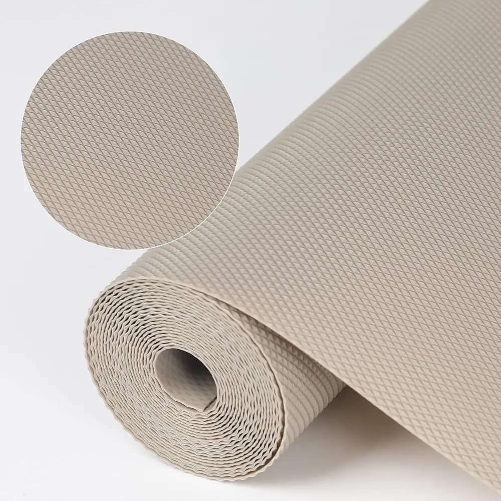 

Kitchen Shelf Liner Drawer Liners, Non-Adhesive Refrigerator Liners Waterproof Fridge Mats With Strong Durable Kitchen Cabinets