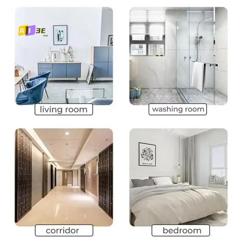 

A13E-Инфракрасный настенный умный выключатель света ИК-датчик Не требуется сенсорный AC110-240V Европейский стеклянный экран Панельный переключатель Электрическая вилка европейского стандарта