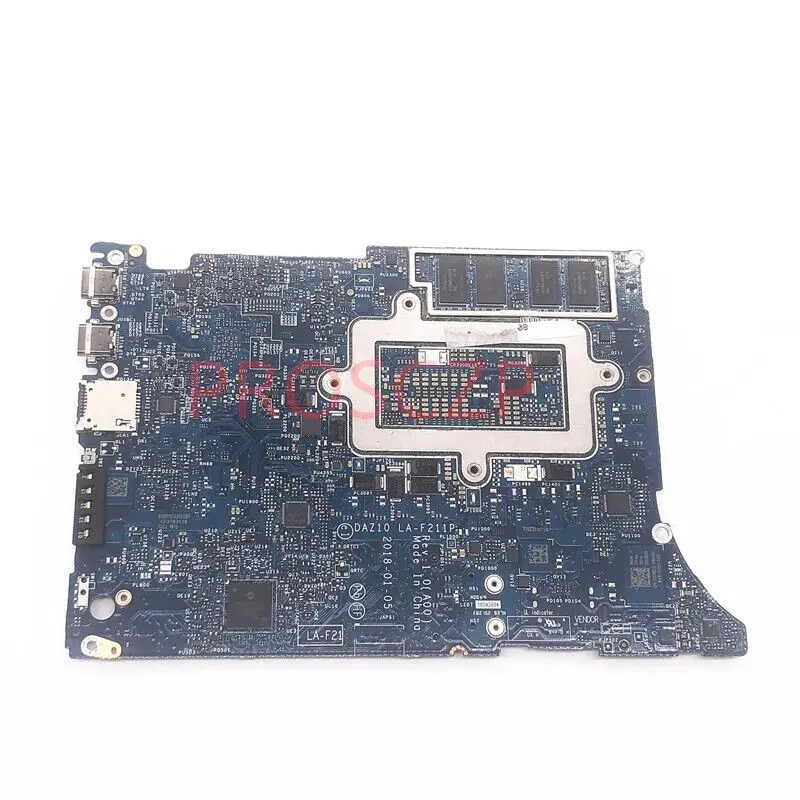 CN-00D6DD 00D6DD 0D6DD Mainboard For DELL XPS 9575 Laptop Motherboard With SR3RK I7-8705G CPU LA-F211P 100% Fully Tested Good