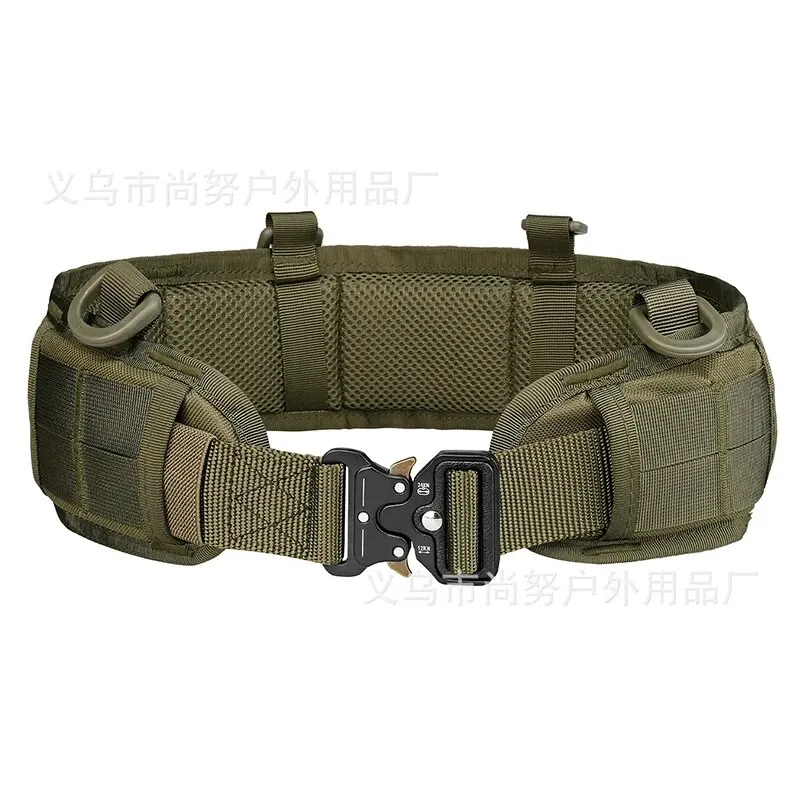 Sports Multi-functionalTactical Belt， Widened Canvas Waistbands For Men,Outdoor Hanging Belt Suitable for Outdoor Activities