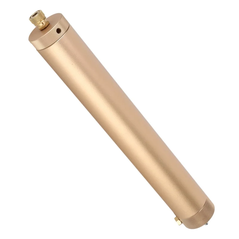 Oil Water Separator 30MPa Air Compressor Filter High Pressure PCP 4500PSI For Diving Blue/Gold