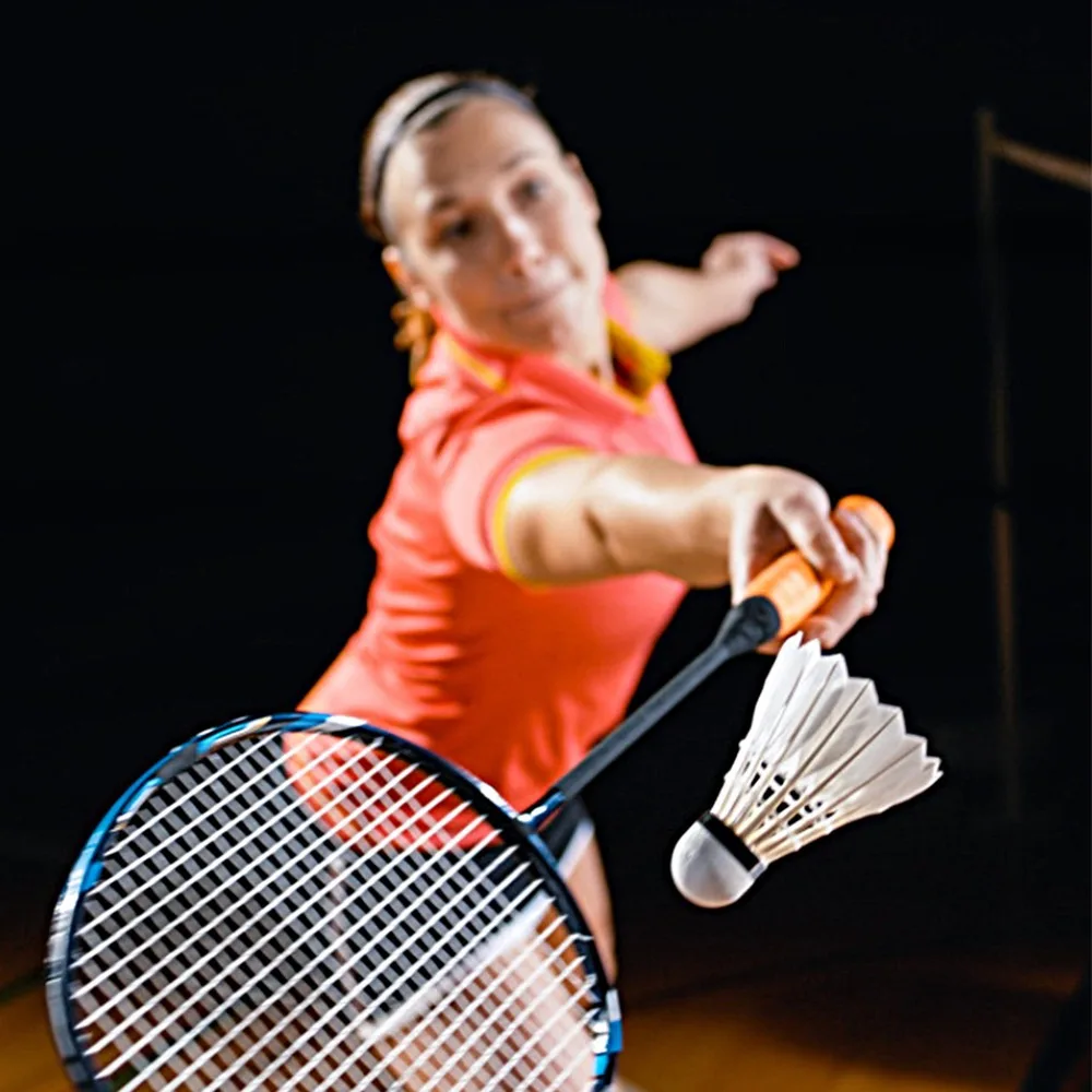 5pcs Durable Feather Feather Badminton Balls Lightweight Stable Flying Badminton Shuttlecocks Duck Feather Training Shuttlecocks