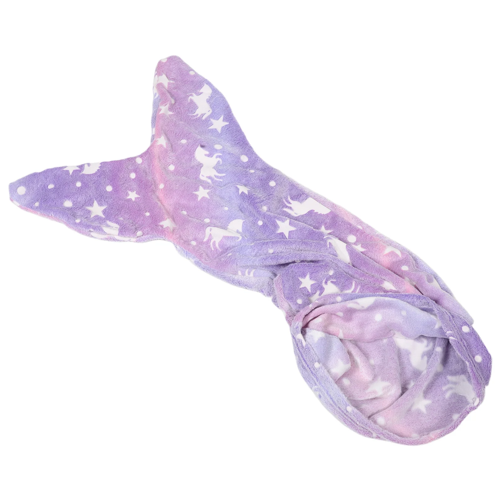

Children'S Sleeping Bag Glow In The Dark Mermaid Unicorn Wearable Blanket For Kids Cozy Soft Luminous Bedding For Girls Toddlers