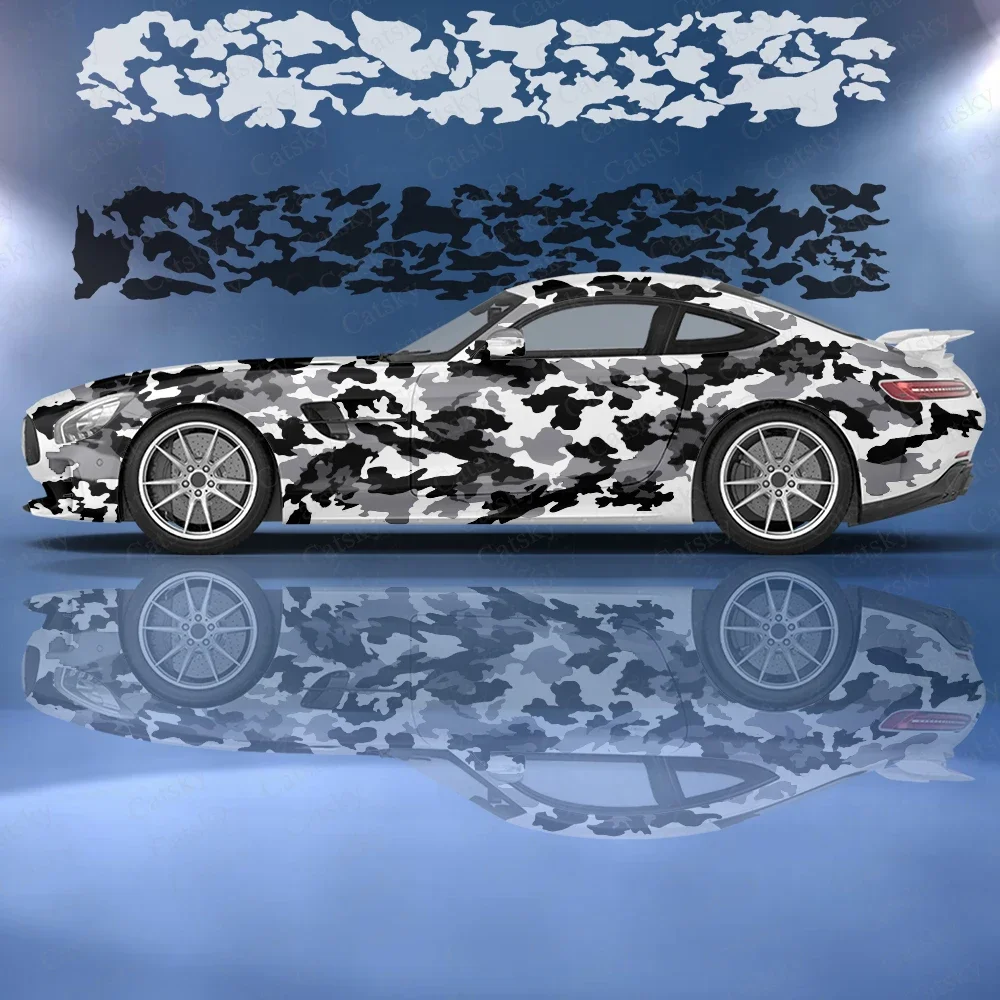 

camouflage Car stickers ita car tuning racing vinyl decal wrap side graphics car pattern decal sticker