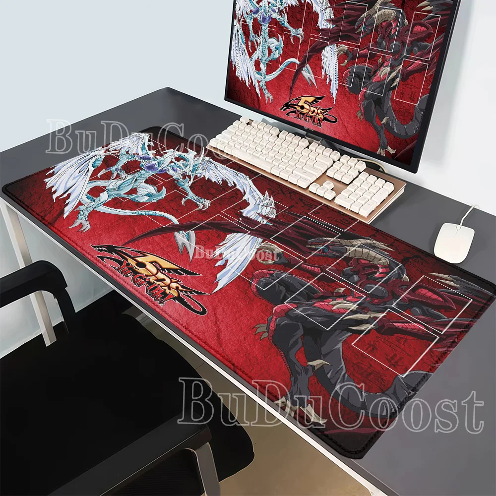 Yu-Gi-Oh! playmat Mouse Pad Card Desk Mat 600x350mm Stitched Edge Board Game HD Printing Accessorie Trading Card Gaming Desk Mat