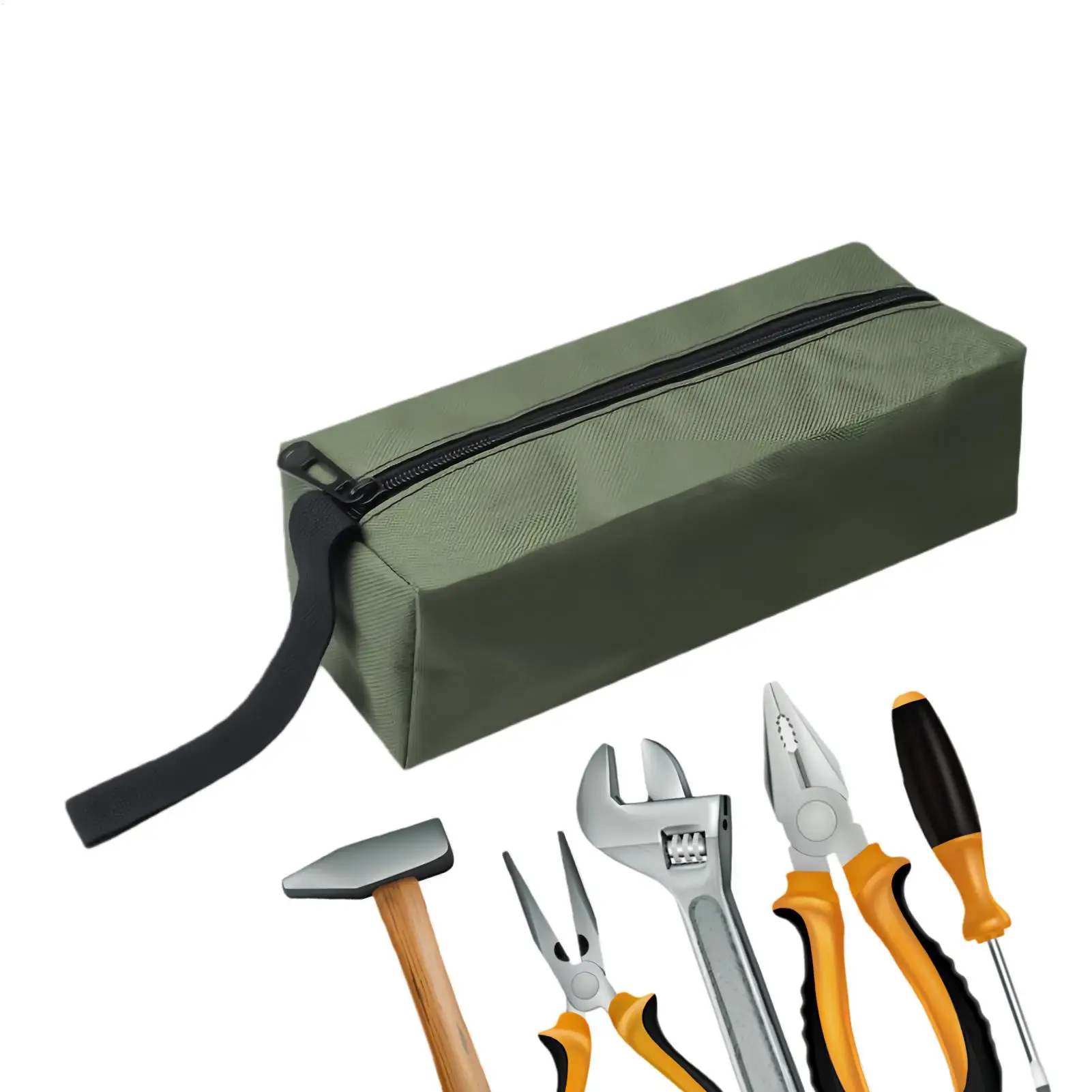 Маленькая сумка для инструментов, органайзер на молнии, водонепроницаемые портативные сумки для инструментов для мужчин, сверхмощные для строительной площадки, автомобильной сантехники