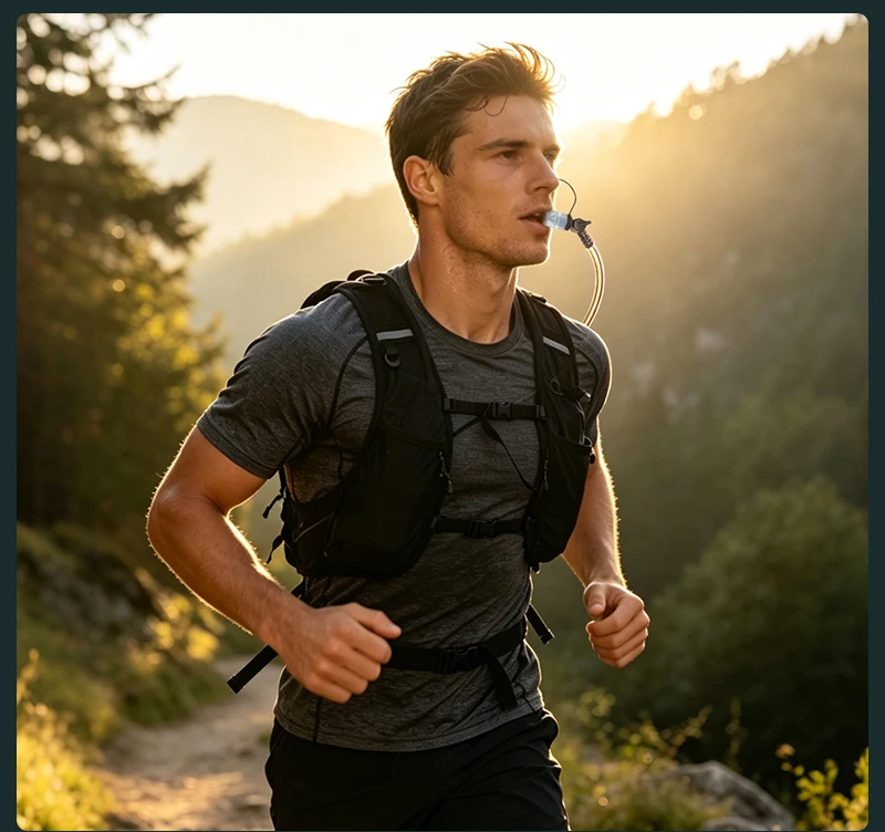 2L Hydration Bladder BPA-Free Leak Proof Durable Water Reservoir for Cycling,Hiking,Running,Climbing,Biking TPU Material