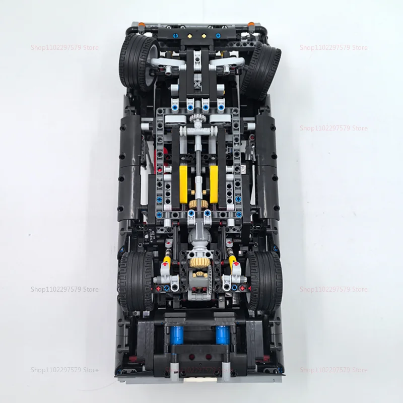 1077 قطعة نموذج سيارة رياضية للسباق الفني اللبنات المدينة الميكانيكية سرعة السيارة الخارقة الطوب لغز الكبار اللعب الهدايا