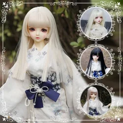 Fashionable 30cm/60cm Doll Wig Accessories BJD Doll Long Hair Short Hair Doll Accessories (head Circumference 22-23/16-17.5cm)