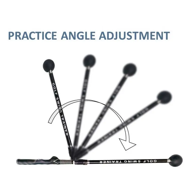 A89E-2X Golf Swing Trainer Golf Training Aid Adjustable To Improve Hinge, Forearm Rotation, Shoulder Turn (Right Hand )
