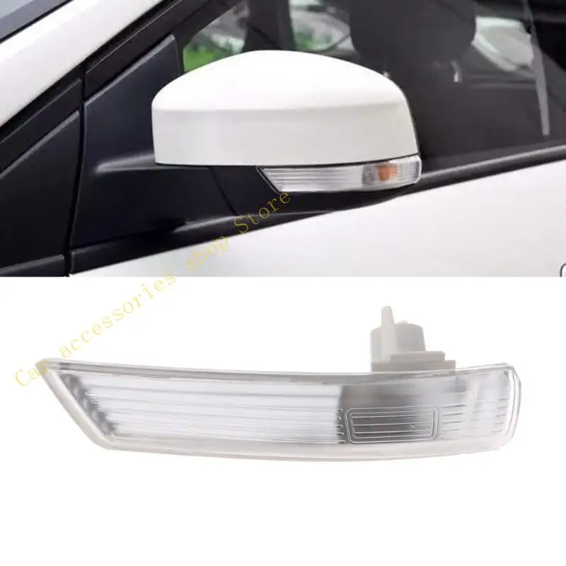 

T21E Left Door Mirror Turn Light Corner Lamp Shade for Mondeo for for Foc