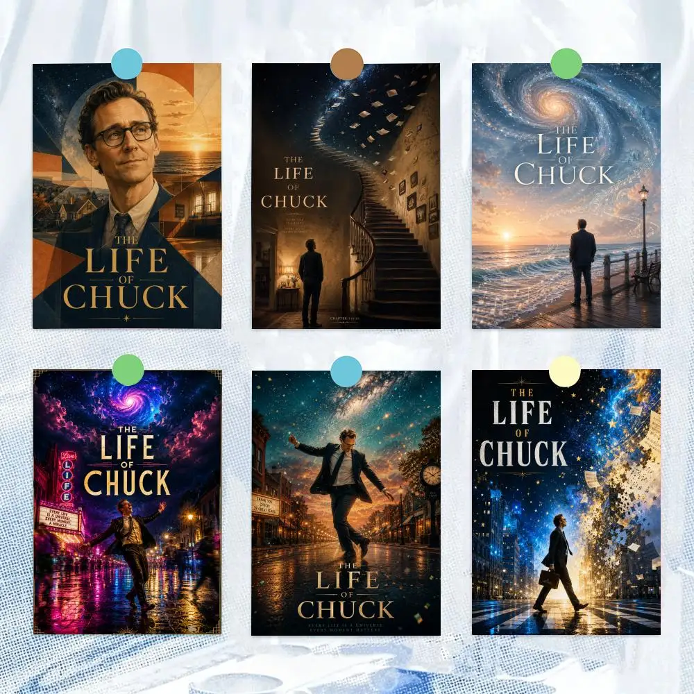 movie T-The L-Life o-of Chuck Poster Artistic Stylish Wall Art for Home Office Bar Decor Living Ro hot  Reusable