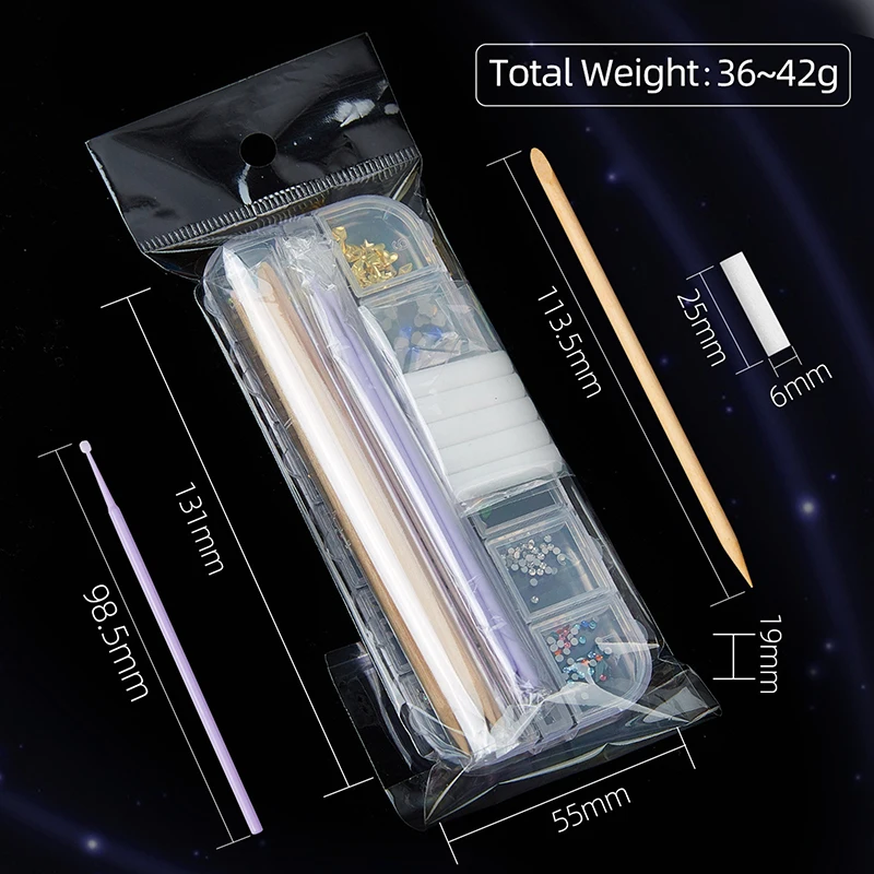 1Set Dental Tooth Gems Crystal Ornament Diy Tools Various Shapes Color Teeth Jewelry Denture