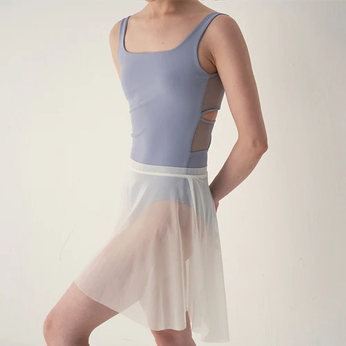 Imagen 2 del producto Traje de cuerpo redondo de danza de ballet con espalda de mariposa para adultos, nuevo estilo para mujeres, traje de práctica de examen de arte, traje de gimnasia de baile,