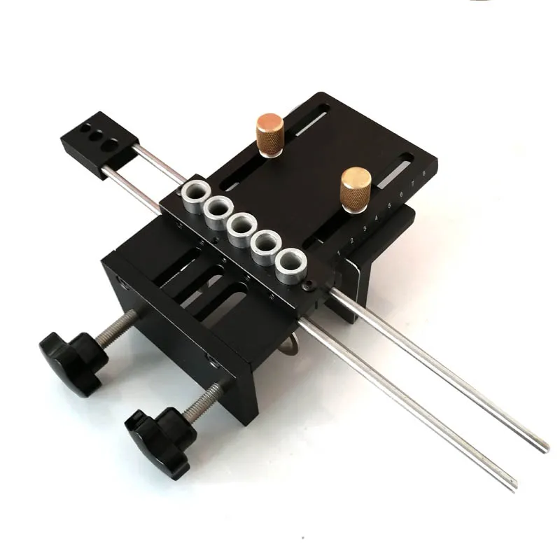 

High Precision Manual Side Hole Drilling Machine Drill Bit 3 into 1 Punch Positioning Machinery Woodworking Tools Wholesale