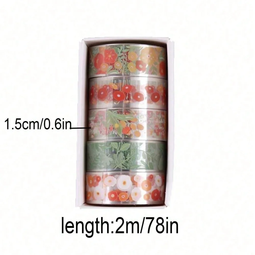 5 Rolls Of 1.8