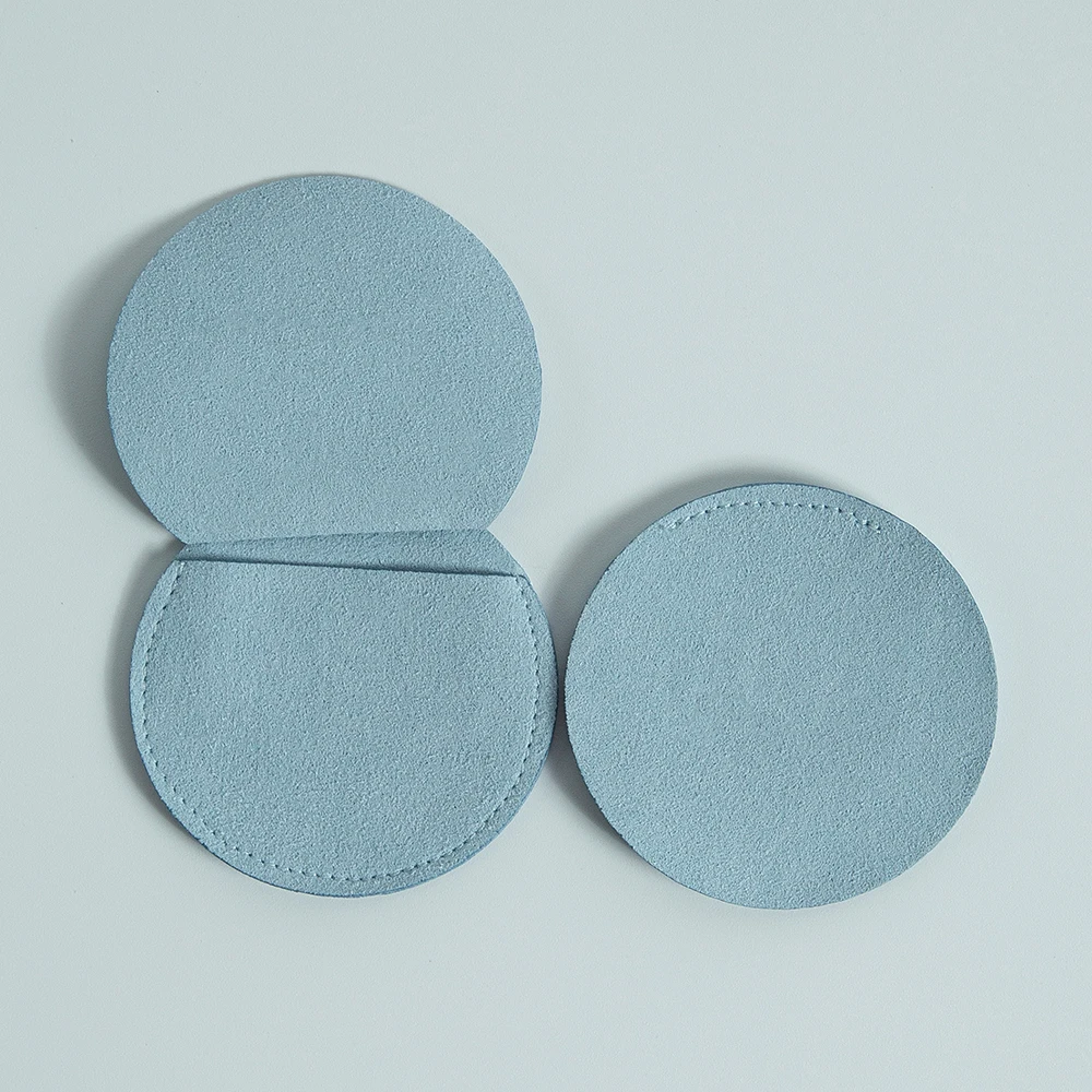 5Pcs Round Microfiber Bag for Jewelry