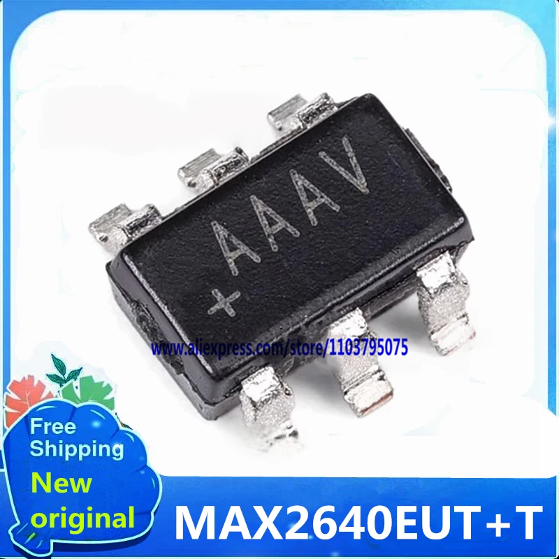 

10 шт./лот MAX2640EUT+T MAX2640EUT Печать: AAV MAX2641EUT+T MAX2641EUT Печать: AAW SOT23-6 100% новые точечные продажи