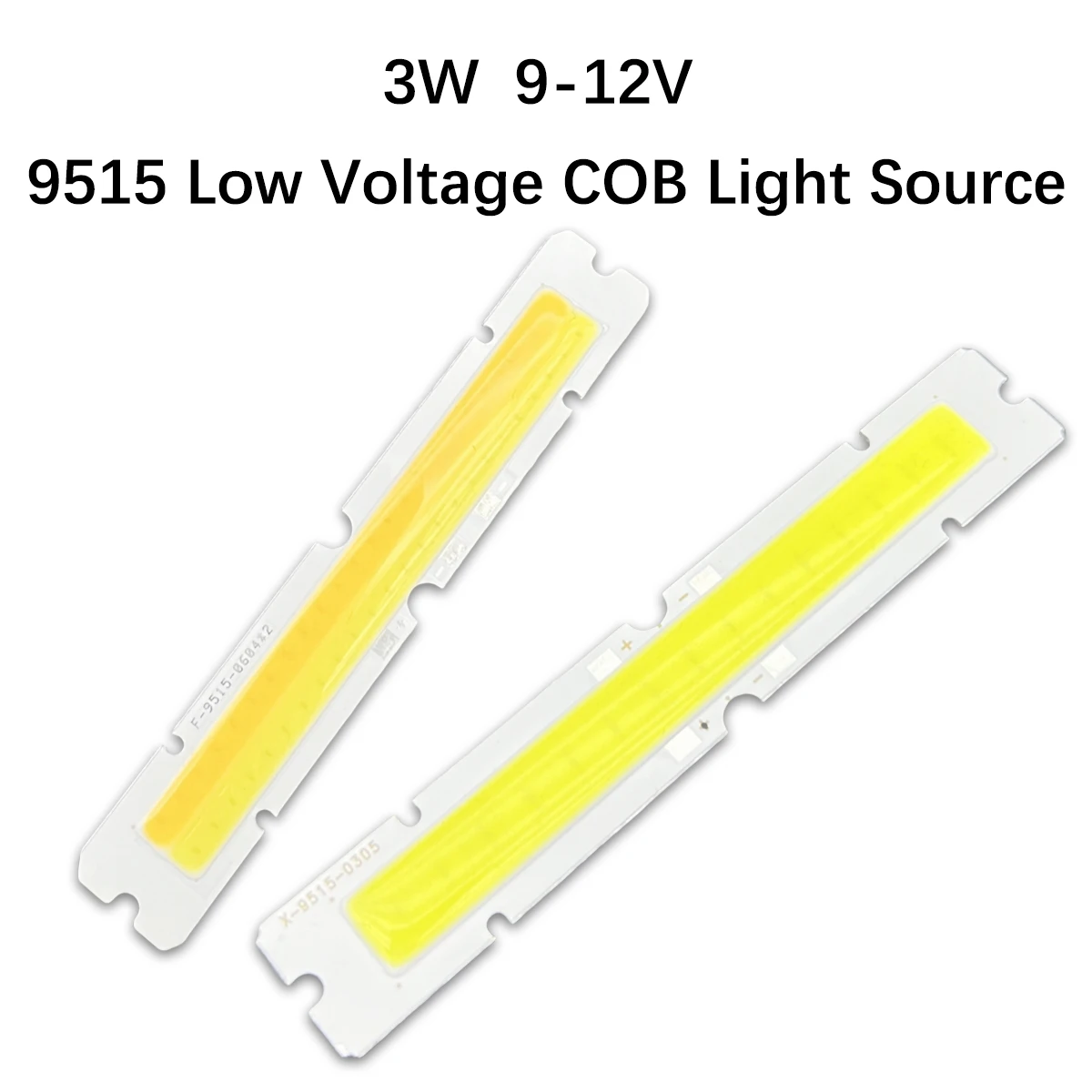 5PCS Manufactur DC 9-12V 300LM LED COB Module Light Hard Strip 95*15MM 3000K 6500K Bulb For DIY Lamp