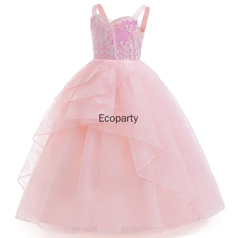 

The--Wicked Glinda Elphaba Cosplay Costume Glinda Pink Princess Dress Costume For Girl Party Cosplay Movie Party Witch Clothing
