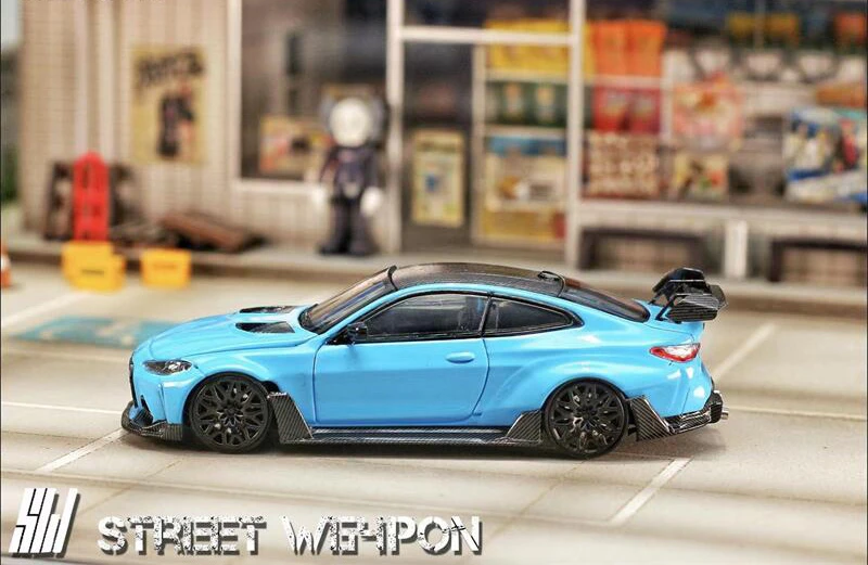 **Pre-Order** SW 1:64 G82 M4 ADRO BODY KIT Limited500 Diecast Model Car