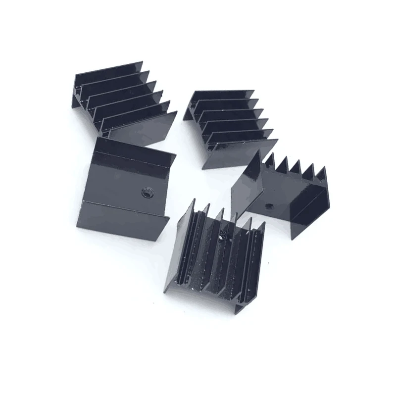 10 pcs  Aluminium TO-220 Heatsink TO 220 Heat Sink Transistor Radiator TO220 Cooler Cooling  25*23*16MM view 5