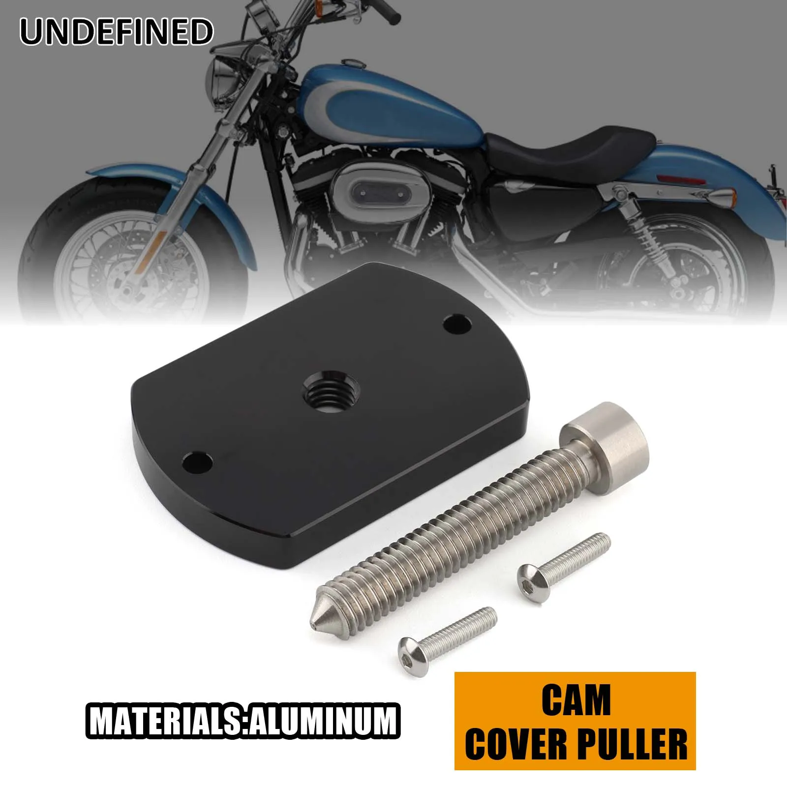 Motorcycle Side Case Cam Cover Puller Tool Aluminum 08-0153 For Harley 1990-later Sportster For 1970-later Big Twin