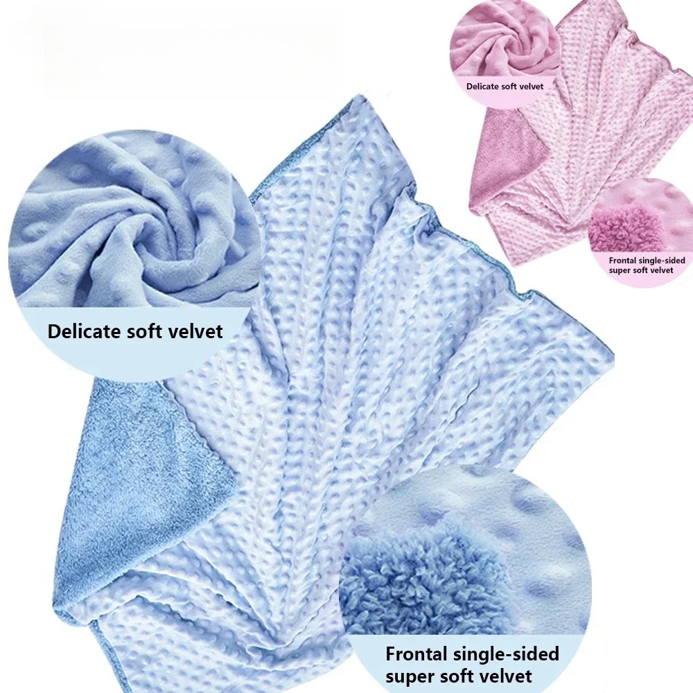 قماط التفاف الوليد الطفل بطانية و التقميط الحرارية لينة الصوف بطانية الشتاء الصلبة طقم سرير لحاف من القطن الرضع الفراش