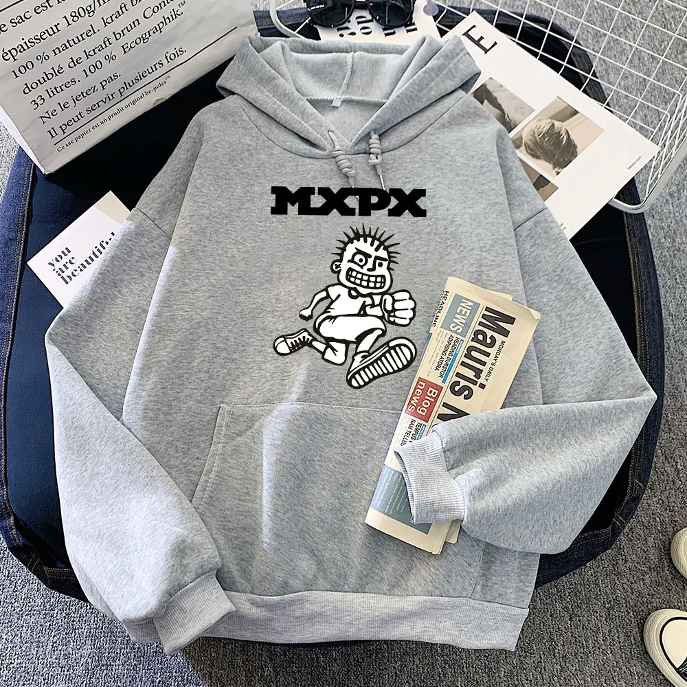 

Ropa Mujer Sudaderas MxPx Heavy Mental Rock Band Sweatshirts Roupas Femininas Hooded Women Men Hoodies Funny Printing Clothing