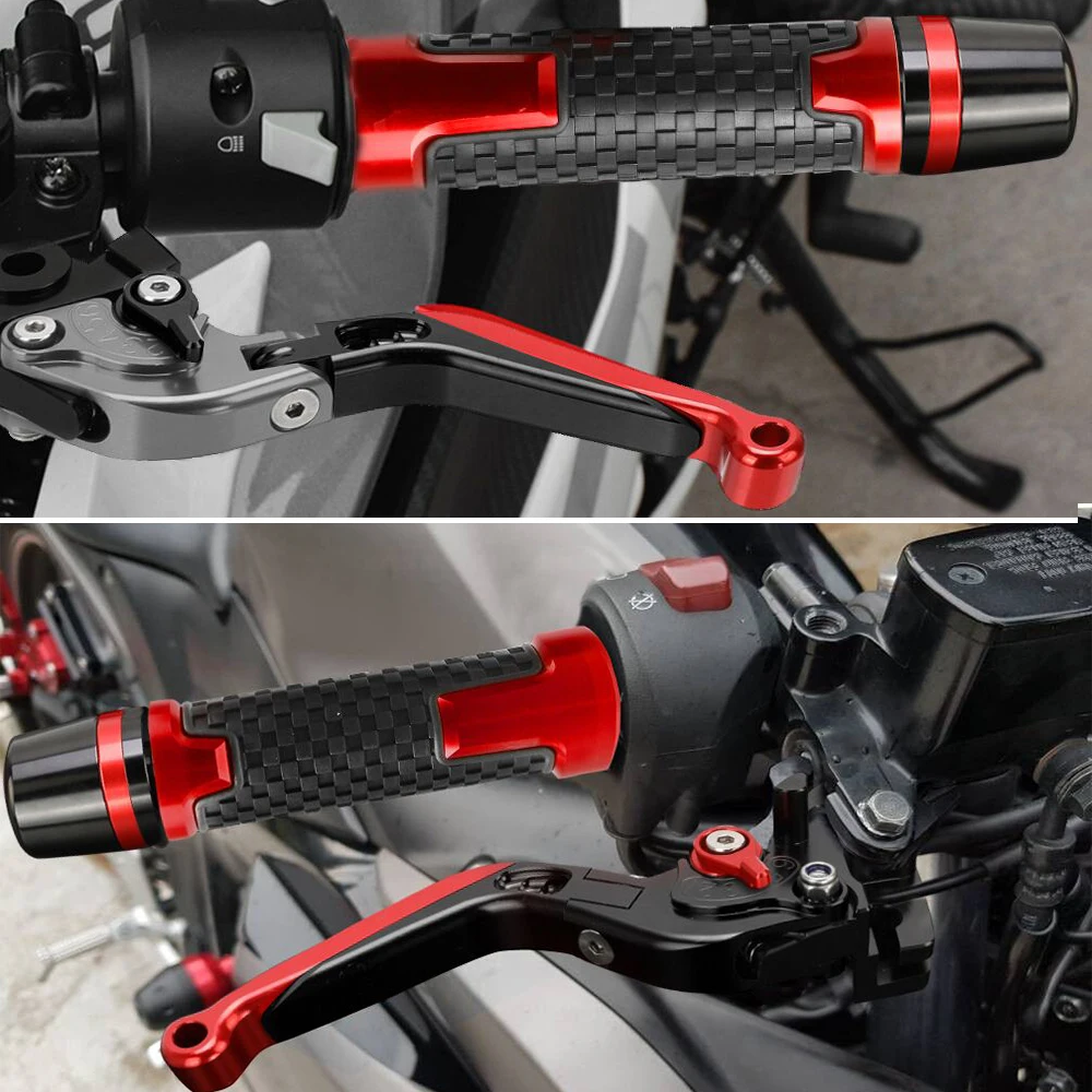 For ducati HYPERMOTARD 796 2010 2011 2012 HYPERMOTARD796 Motorcycle foldable Adjustable Brake & Clutch Levers Handlebar grip end