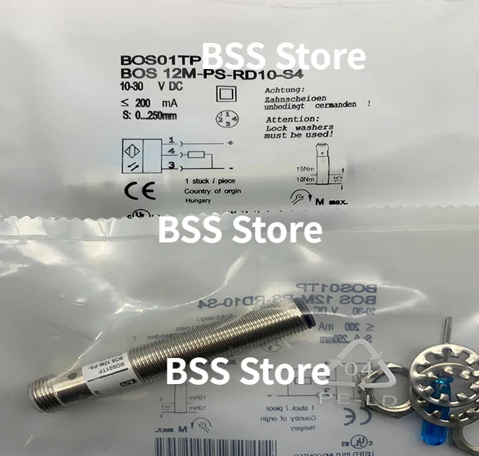 

BOS 12M-PS-RD10-S4 BOS 12M-PO-RD10-S4 Датчик фотоэлектрического переключателя BMF 12M-NS-D-2-S4