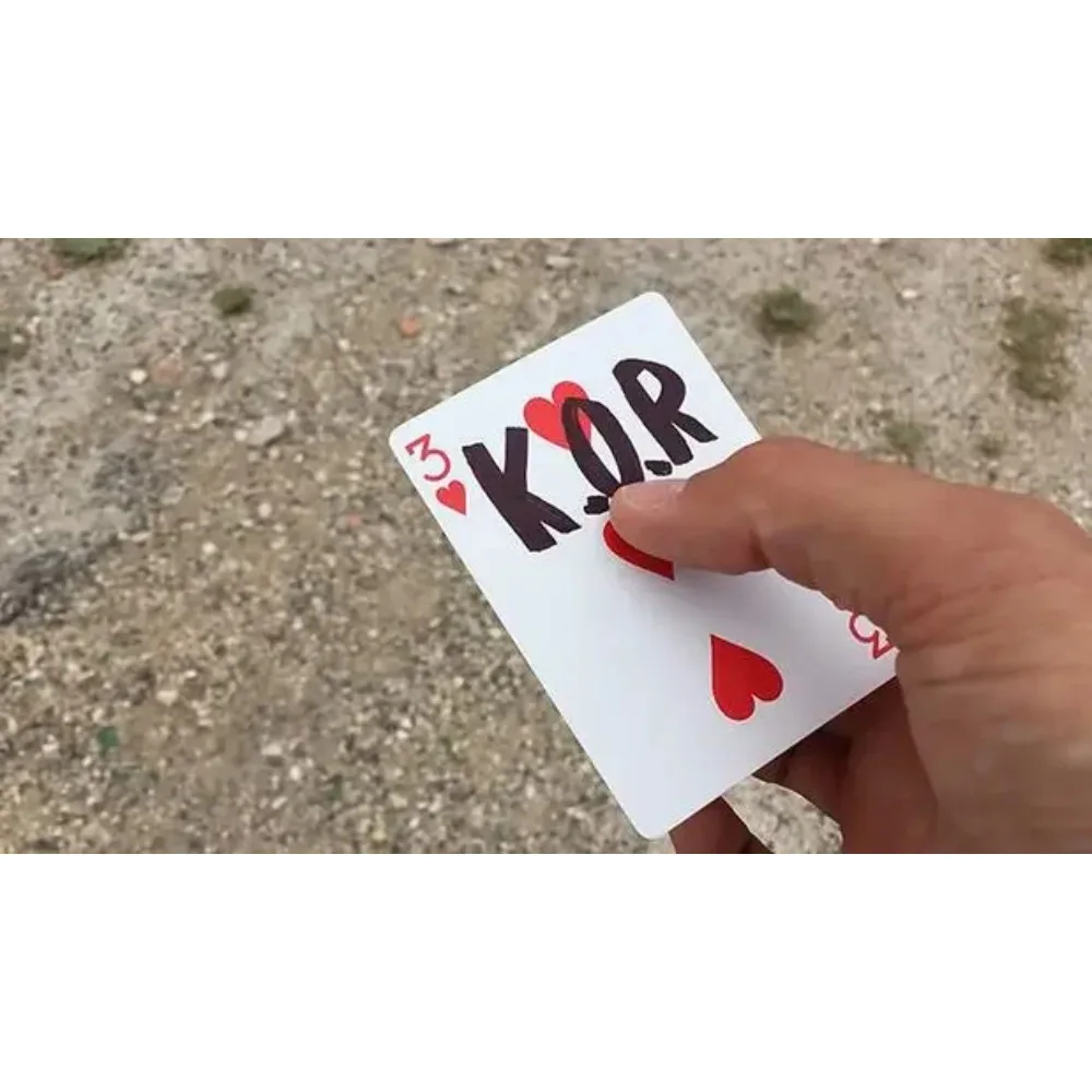 K.O.R - King of the Rise by Olivier Pont (Gimmick+online instructions) Card Magic Trick Illusion Close up Gimmick