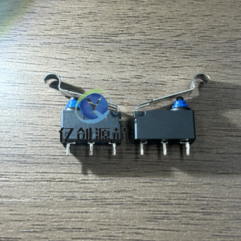 100% brand new original imported D2HW-A231D sealed, waterproof, dustproof, micro switch, car button, 3-pin with curved handle