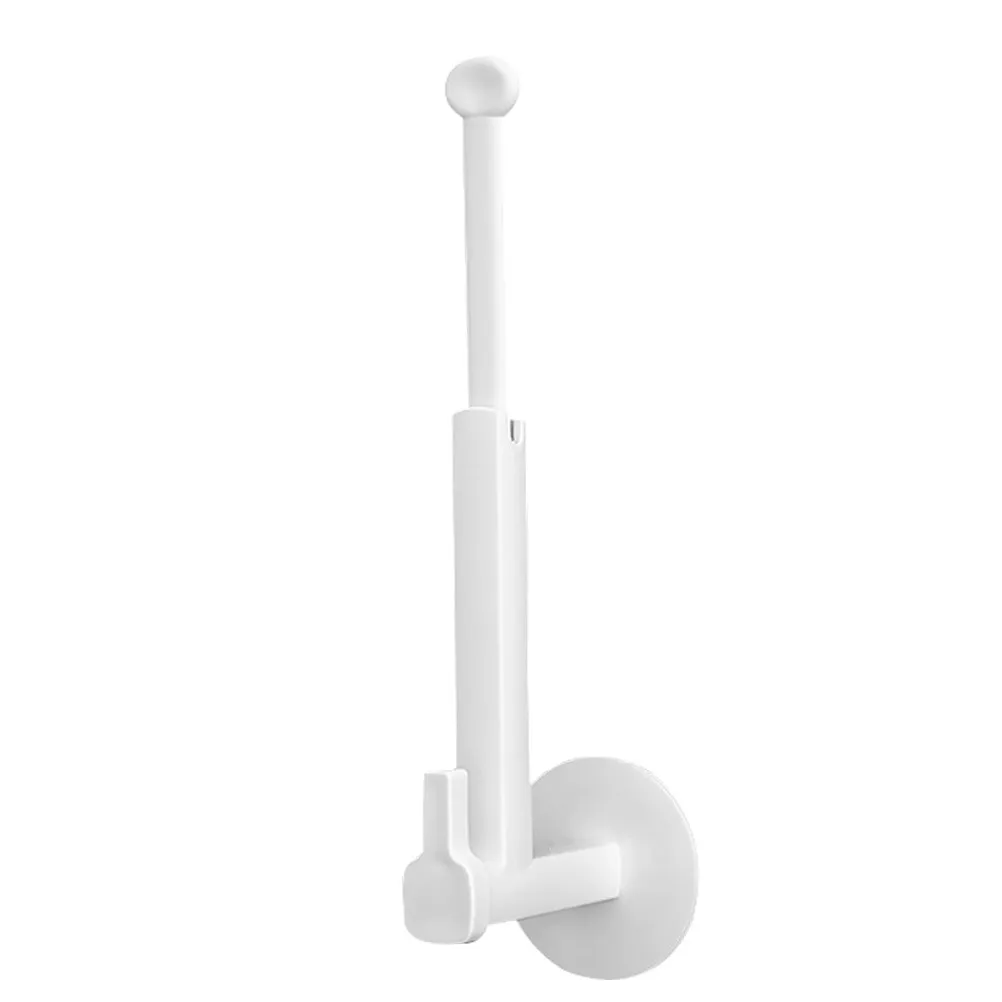 Adjustable Clamp Curtain Holdback No Drill Curtain Rod Bracket Drapery Hook Holder for Window Shower Door Curtains Plastic Hook view 3