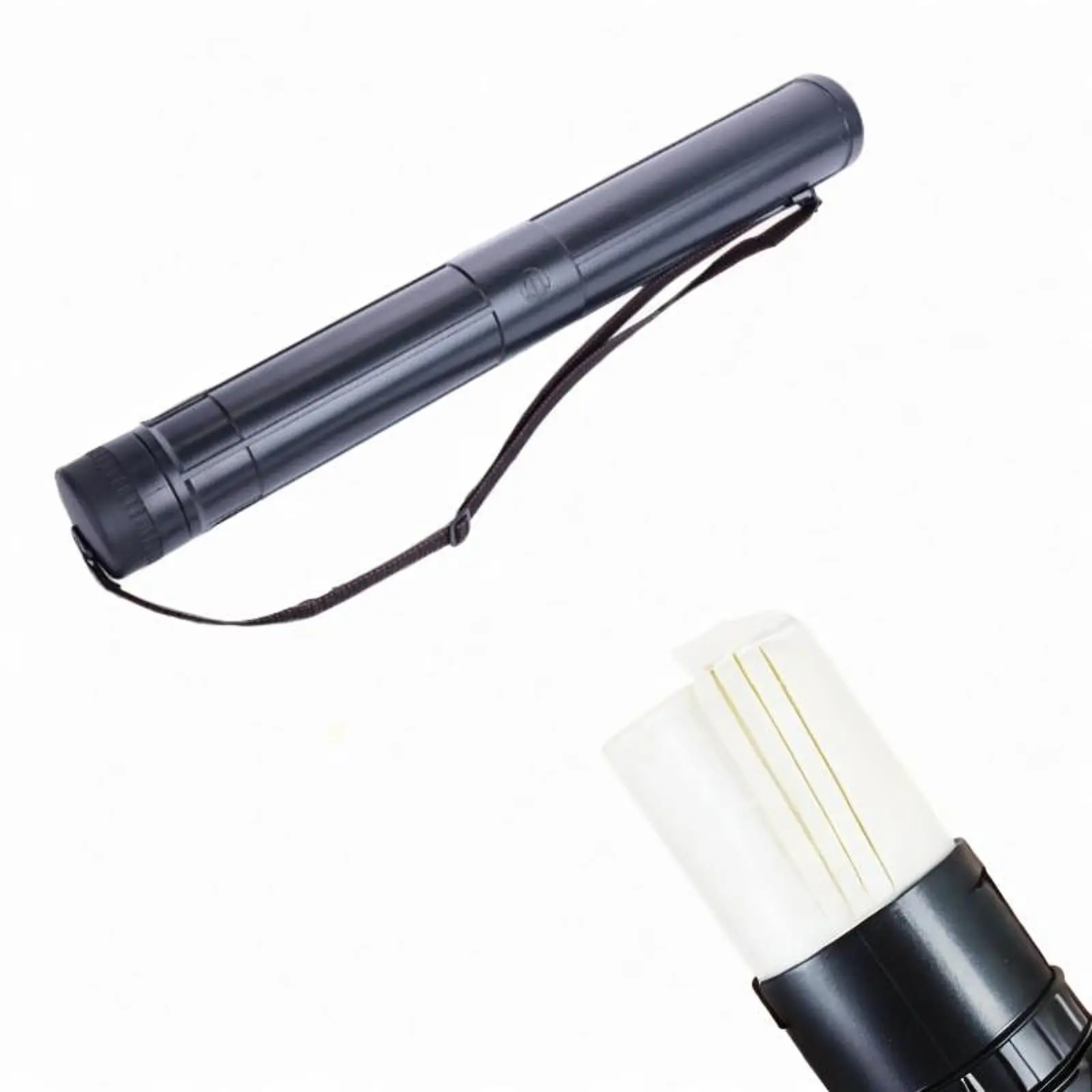 أنبوب ملصق قابل للتمديد يوسع من 70-125 سم حقيبة حمل ملصق لصياغة رسم مخطوطات نقل الصور