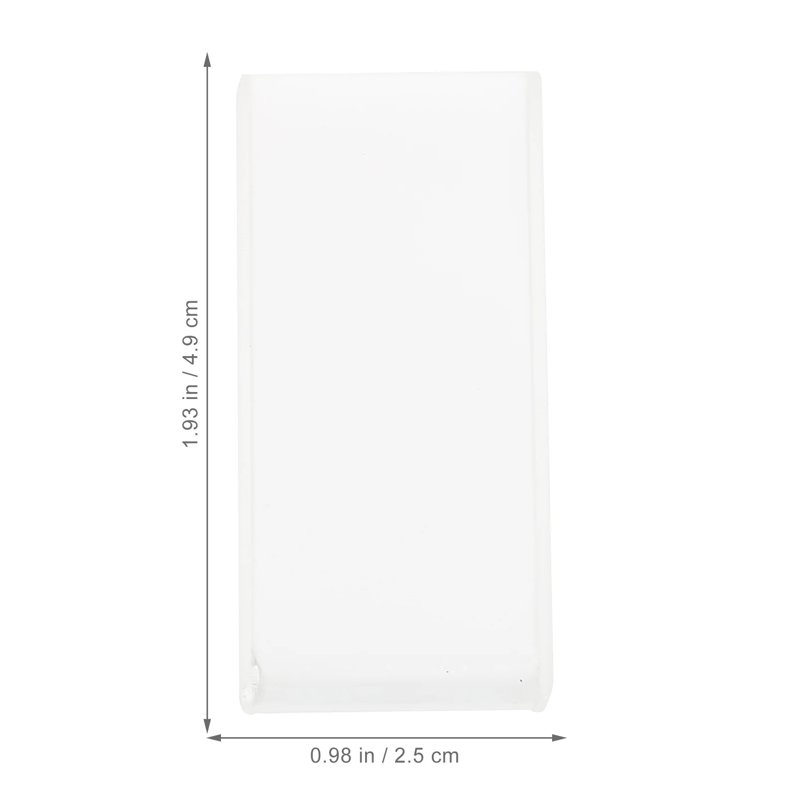 

2Pcs Laboratory Glass Cuvettes Standard 20mm Pathlength Micro Cuvette Cells for Spectral Analysis Glass Cuvette