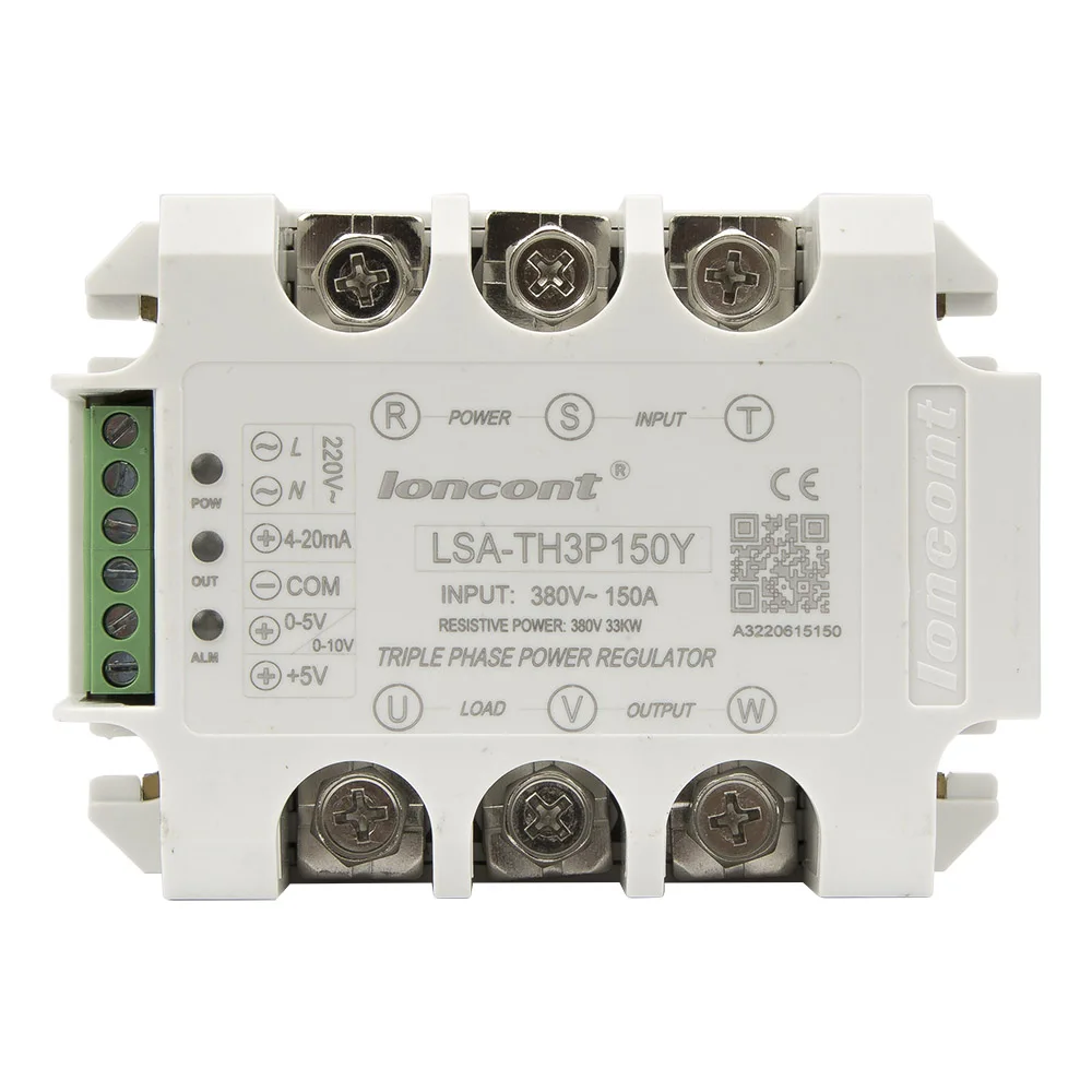 LSA-TH3P150Y Three phase AC 150A 380V solid state voltage regulator / power regulator module