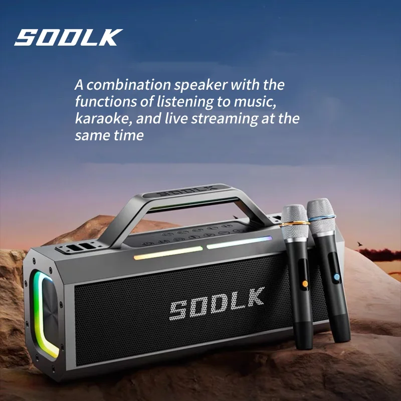 Audience 150W High Power Wireless Bluetooth Speaker Portable Deep Bass Subwoofer Outdoor Waterproof Sound Box Caixa De Som