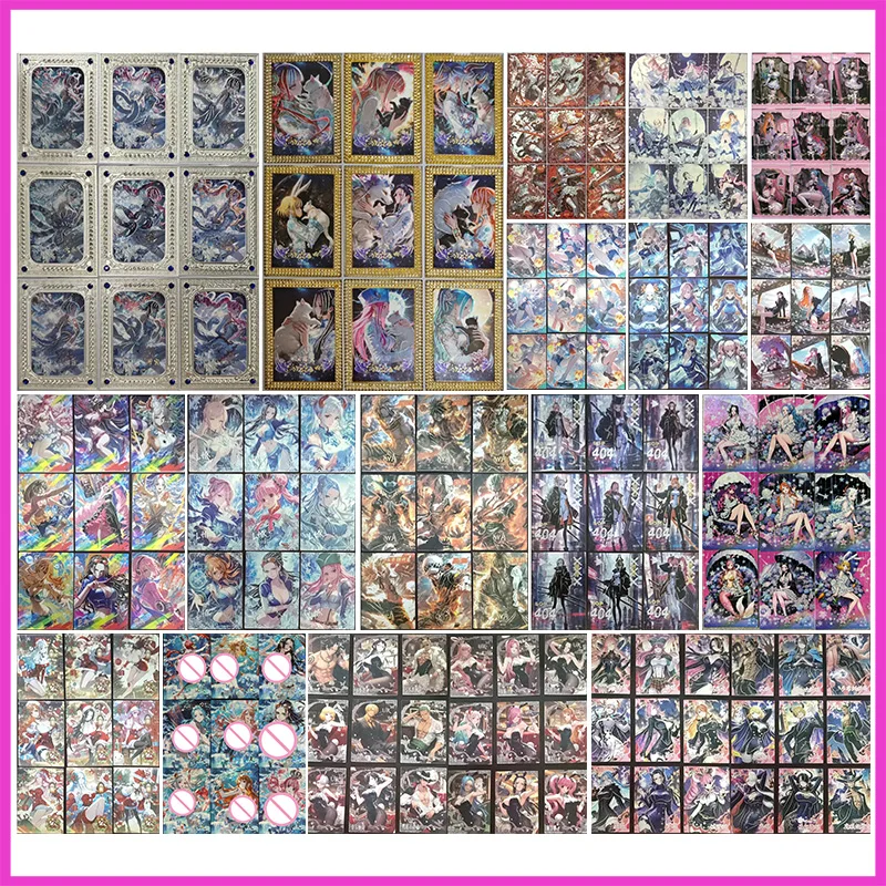 

Аниме ONE PIECE Игрушки для мальчиков Shirahoshi Bonney Hancock Yamato Reiju Nami Rare TGR SLR PR PK XR Коллекционные карты Подарок на день рождения