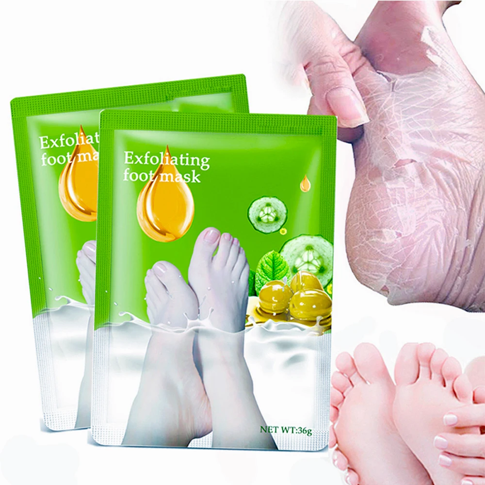 Exfoliërende Voetmasker Voet Spa Pedicure Sokken Exfoliatie Scrub Verwijderen Dode Huid Pedicure Sokken Bleken Voet Huidverzorging