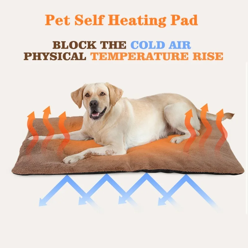 

Pet Self-heating Pad,Self-warming Cat Bed,Electric-Free Heated Dog Mat,Warm Blanket for Dog Cat,Pet Winter Warm Essentials