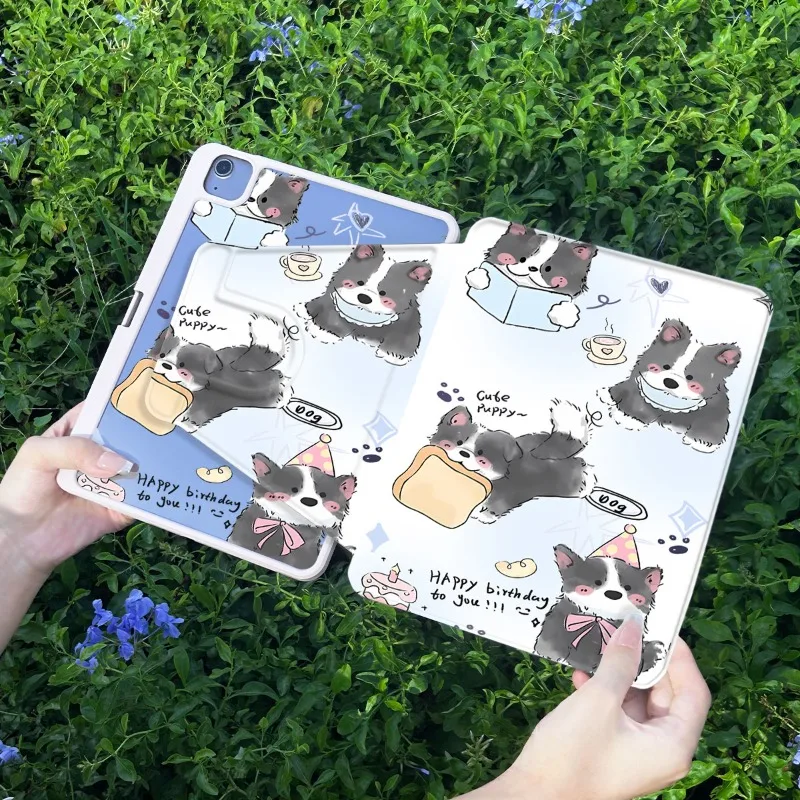 Чехол Toast Dog Funda для iPad 10-го поколения 2022 Ipad 5-го 6-го поколения Ipad Pro 11-дюймовый чехол 2024 10,2 9-го 8-го 7-го поколения