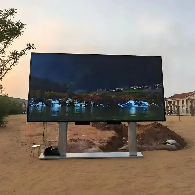 for High Brightness Outdoor LED Billboard Display P6 P8 P10 Full Color 10000nit IP65 Waterproof Advertising Digital Signage