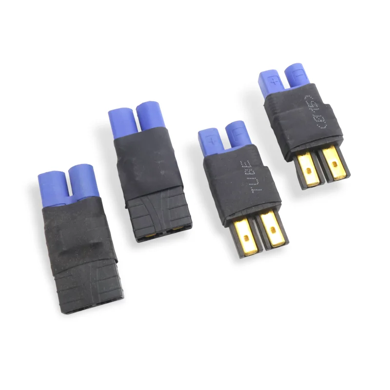 

Избранное превосходное качество, 6 шт., адаптер разъема TRX Traxxas «папа» на EC3, стиль «мама» для радиоуправляемых батарей, аксессуары для зарядки